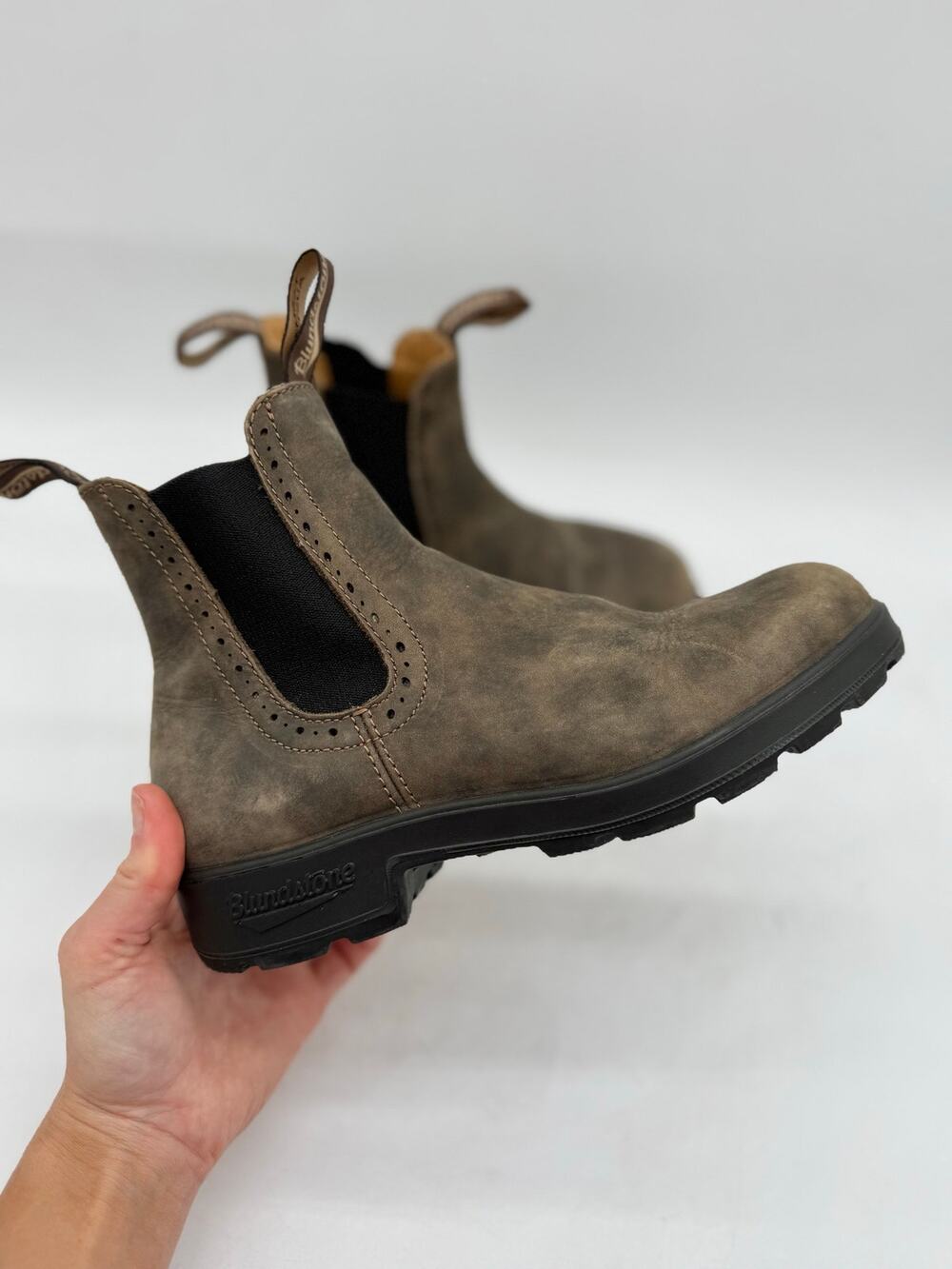 Blundstone Rustic Brown Leather High Top 1351 Chelsea Boots Women’s Size 7